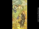 Burne-jones Paintings - Sponsa de Libano by Edward Burne-Jones